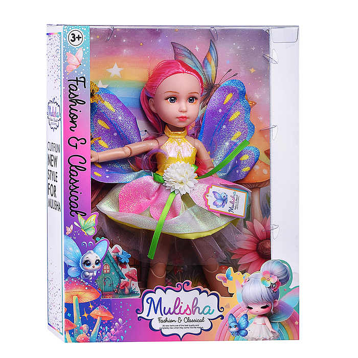 Кукла QJ198C "Сказочная фея" в коробке