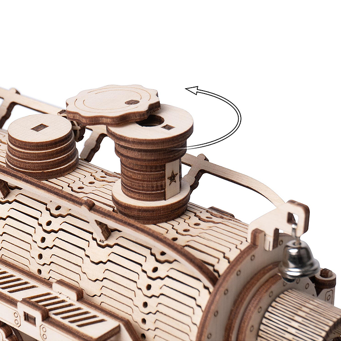 Модель Светильник. Паровоз "Путь звезды"