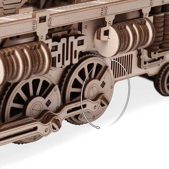 Модель Светильник. Паровоз "Путь звезды"