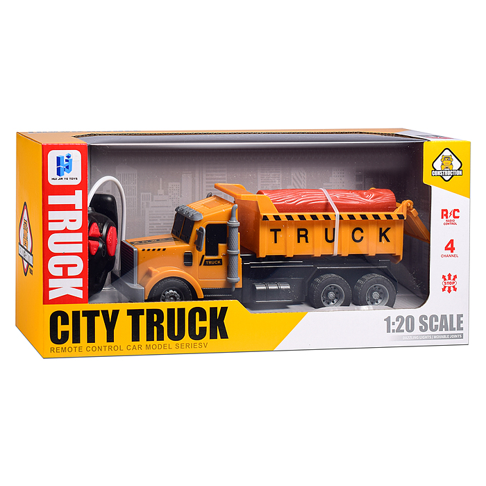 Машина 998-81Y "Лесовоз" р/у, 27 MHz, в коробке