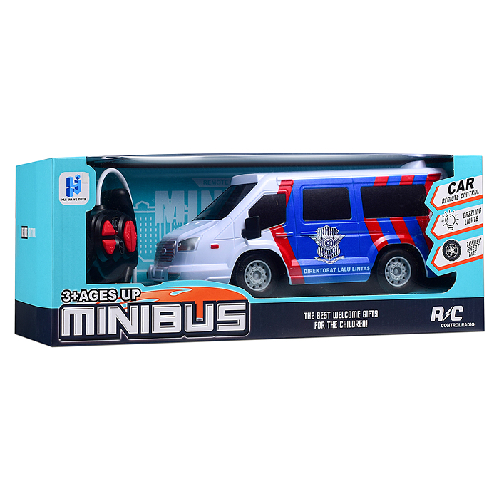 Машина 998-65Y "Фургон" р/у, 27 MHz, в коробке