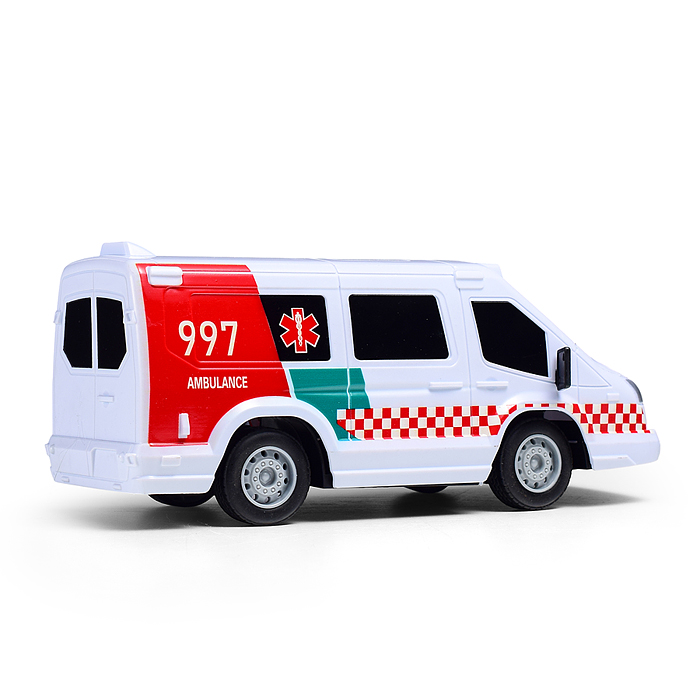 Машина 998-63Y "Спасательная служба" р/у, 27 MHz, в коробке