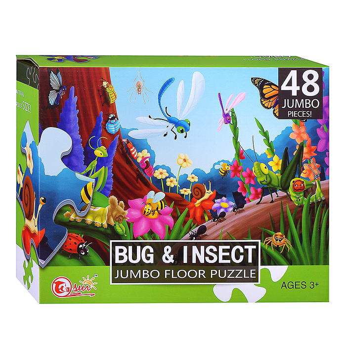 Пазл 88096 "Насекомые" (48 дет.)