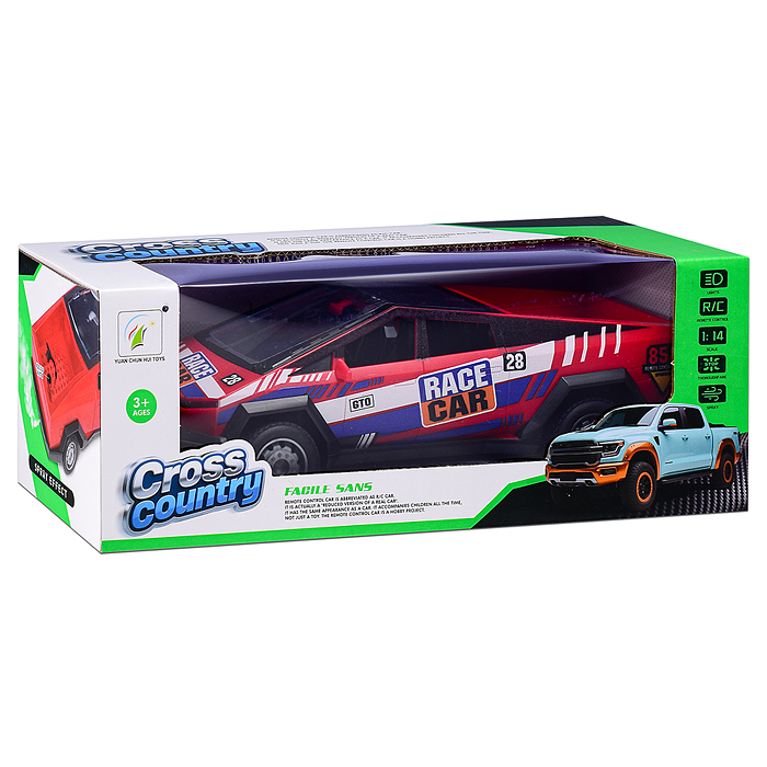 Машина 8910A-4 "Спортивный авто" р/у, с дымом, 27 MHz, в коробке