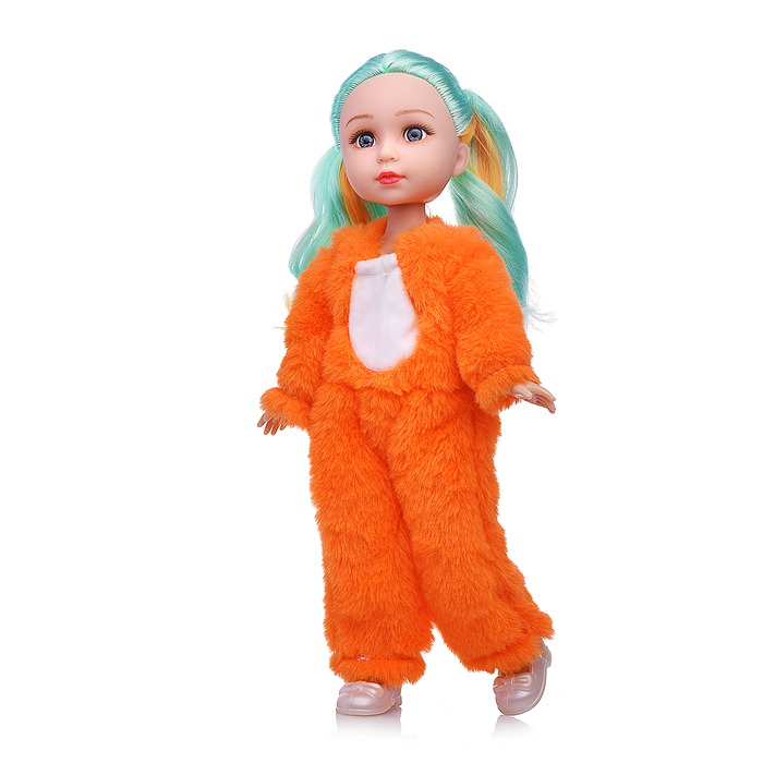 Кукла QJ182 "Белла" в костюме лисички, в коробке