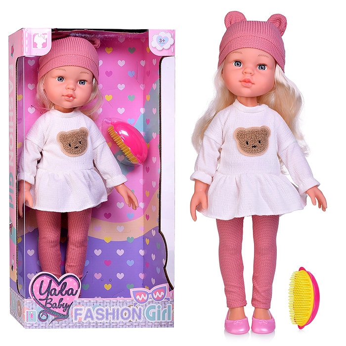Кукла с аксессуарами RT240F-D "Танюша" в коробке