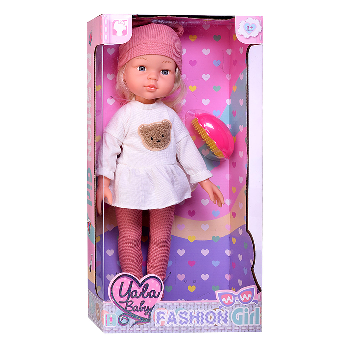 Кукла с аксессуарами RT240F-D "Танюша" в коробке