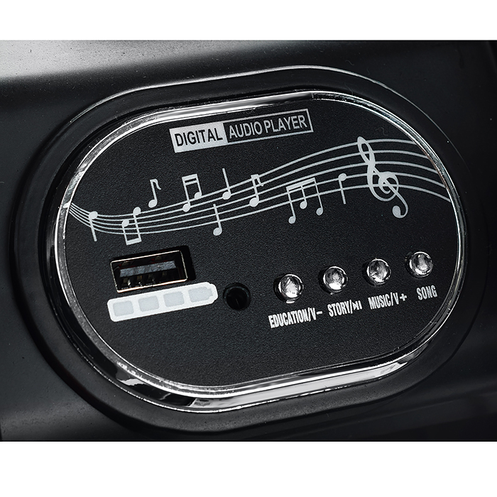 Детский электроквадроцикл ROCKET, 2 мотора по 20 Вт, синий