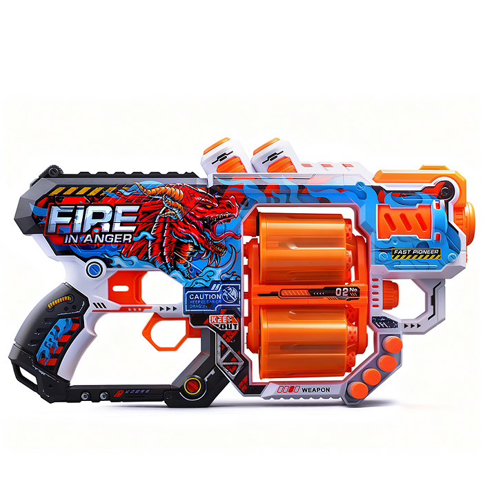 Бластер BH102 "Молниеносец" с полимернымипулями, в коробке