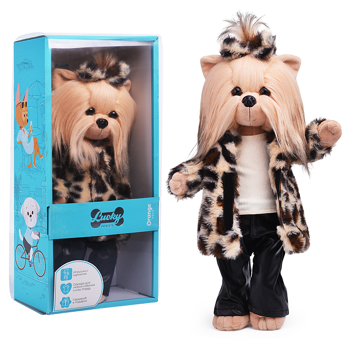 Lucky Yoyo: Леопардовая шубка, коробка 44 см 