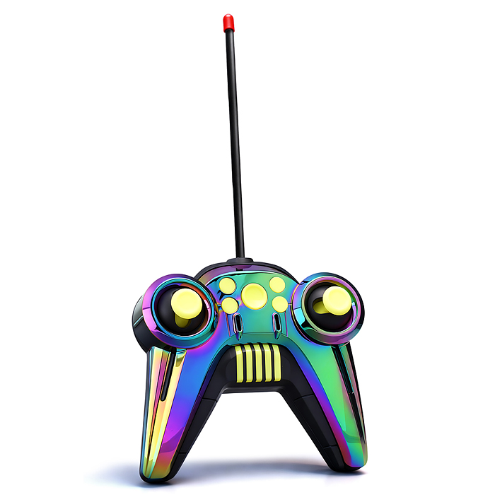 Машина JT738 "Голографик" р/у, 27 MHz, в коробке