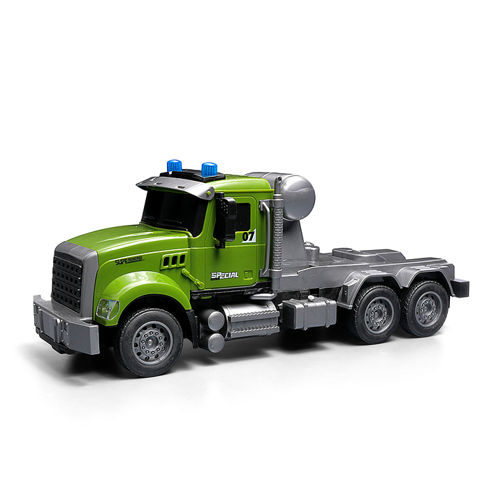 Машина YJ-134-13 "Военный грузовик" с танком р/у 27 MHz, в коробке