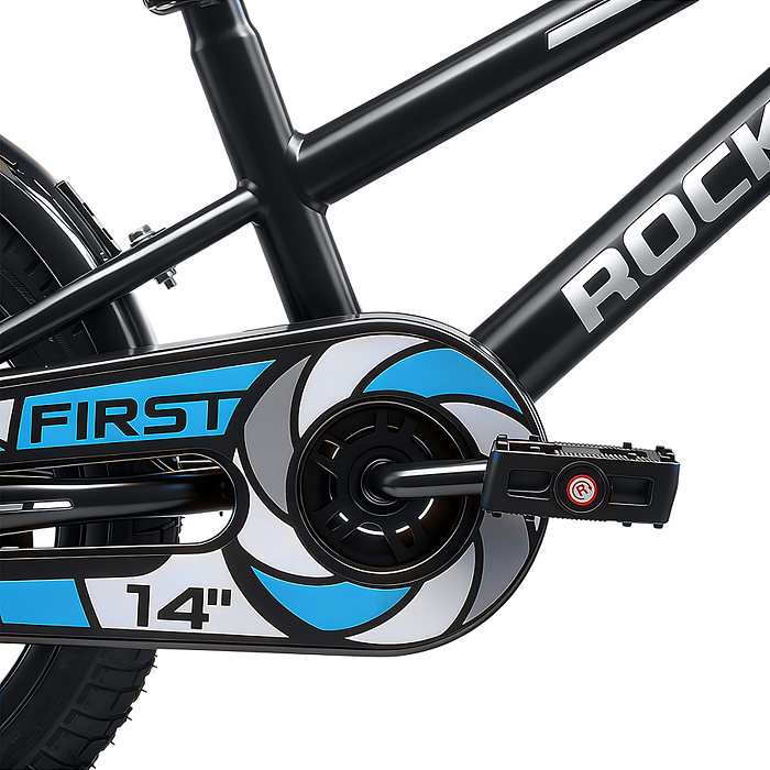 Велосипед 14" Rocket First, цвет черный