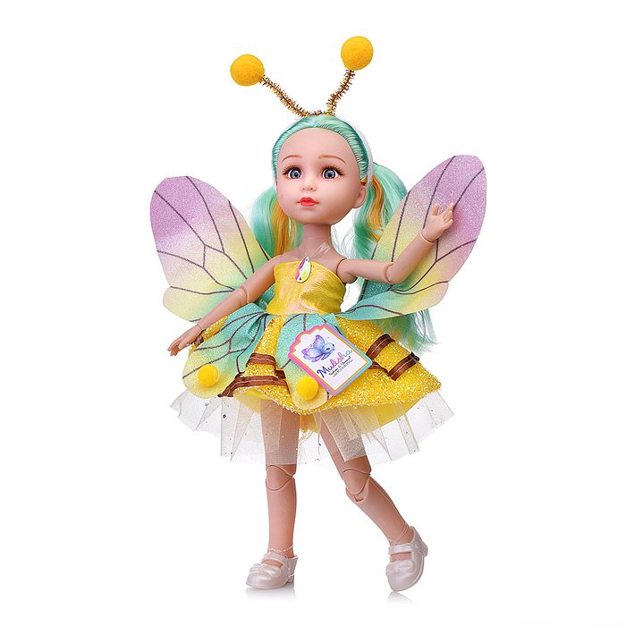Кукла QJ198A "Элен" в костюме феи, в коробке