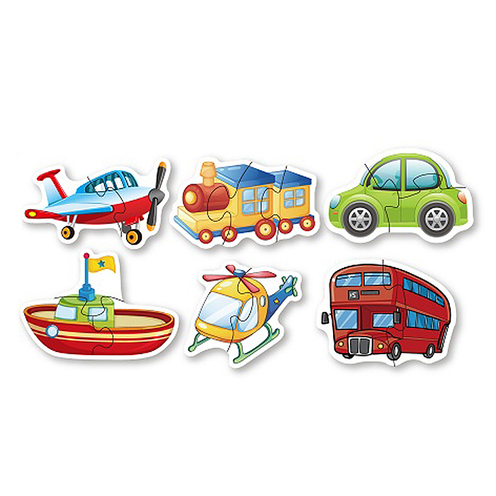 Пазл 88063 "Транспорт" (6 картинок)