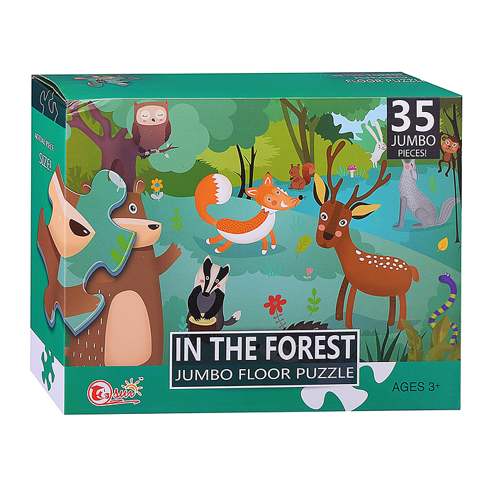 Пазл 88128 "Лесные жители" (35 дет.)