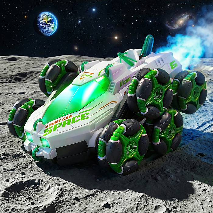 Машина 1367A "Космический вездеход" р/у, 27 MHz, в коробке