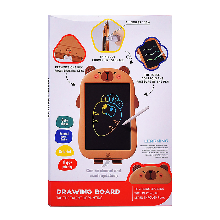 Доска для рисования 1688-123 "Капибара" в коробке