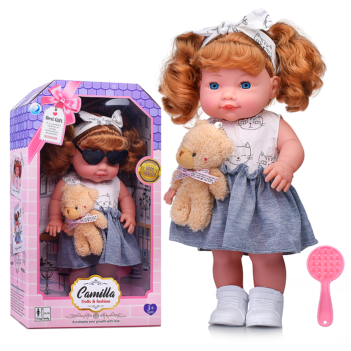 Кукла A929I "Камила" с аксессуарами, в коробке