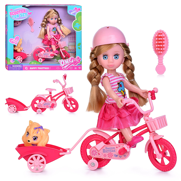 Кукла 64003 "Рита" с аксессуарами, в коробке