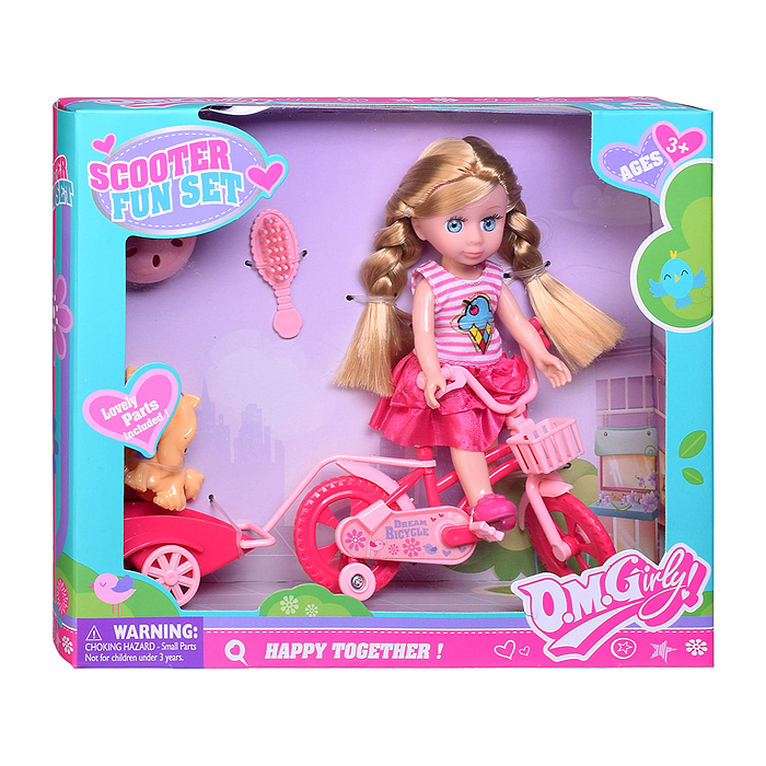 Кукла 64003 "Рита" с аксессуарами, в коробке