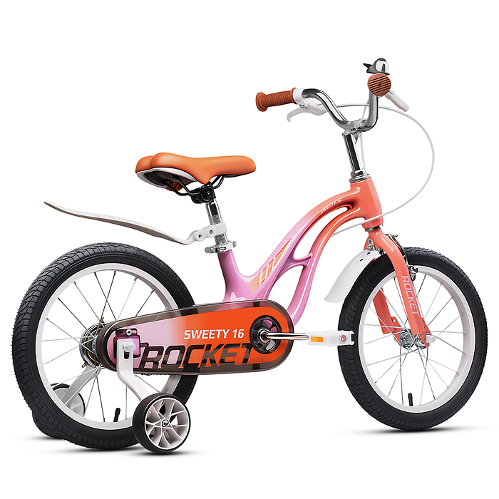 Велосипед 16" Rocket Sweety, цвет розовый