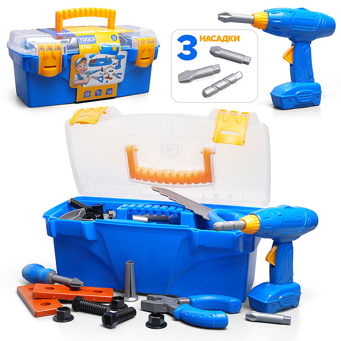 Набор инструментов 29504 "ТехноАрсенал" в коробке