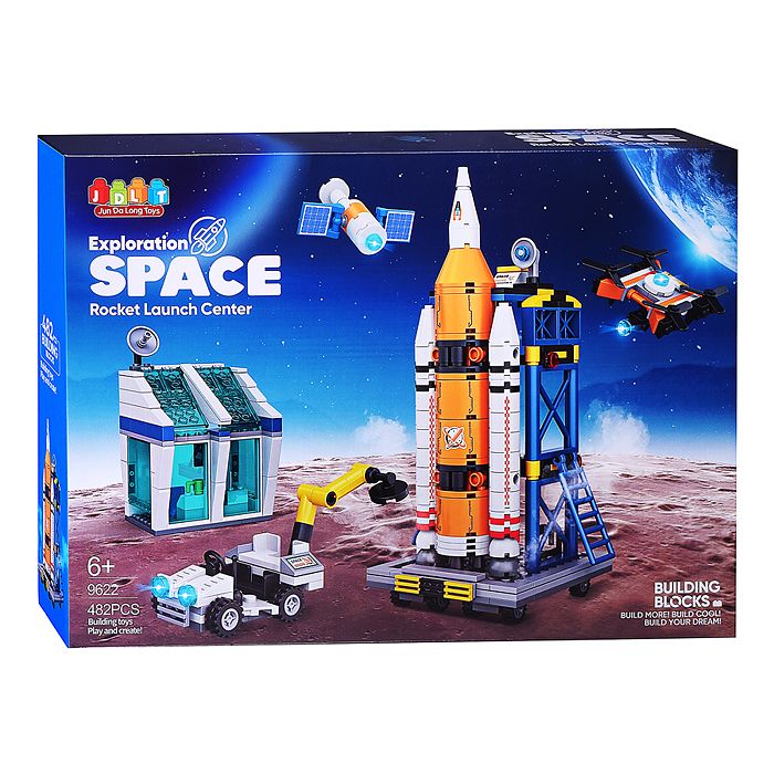 Конструктор 9622 "Космическая станция" (482 дет.) в коробке