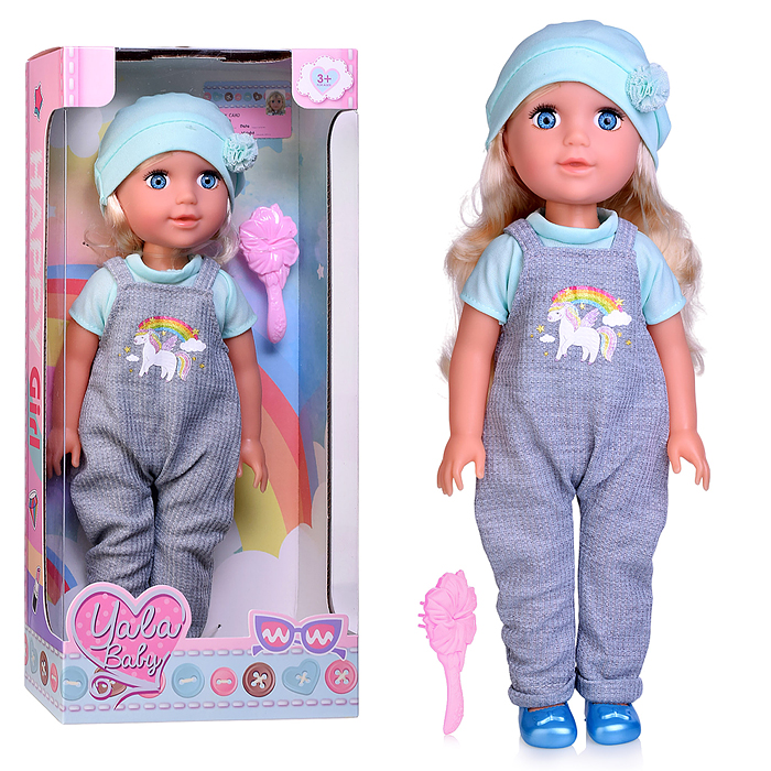 Кукла с аксессуарами YL2435E-D "Верочка" в коробке