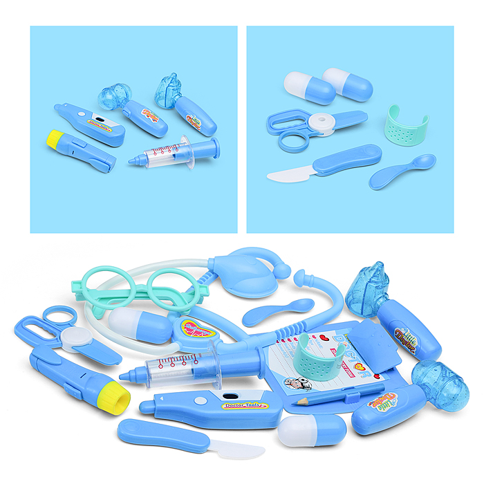 Набор доктора 793 "Терапевтический набор" в пакете (цвет голубой)