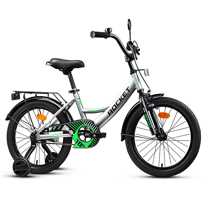 Велосипед 18" Rocket Gem, цвет серый