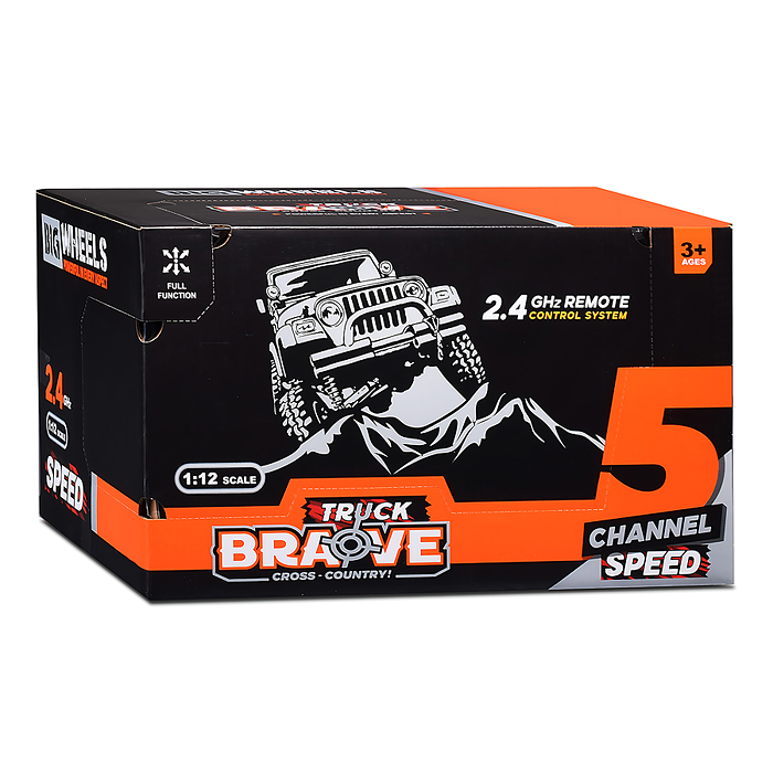 Машина SJ-236S "Монстр автобус" р/у, 27 MHz, в коробке