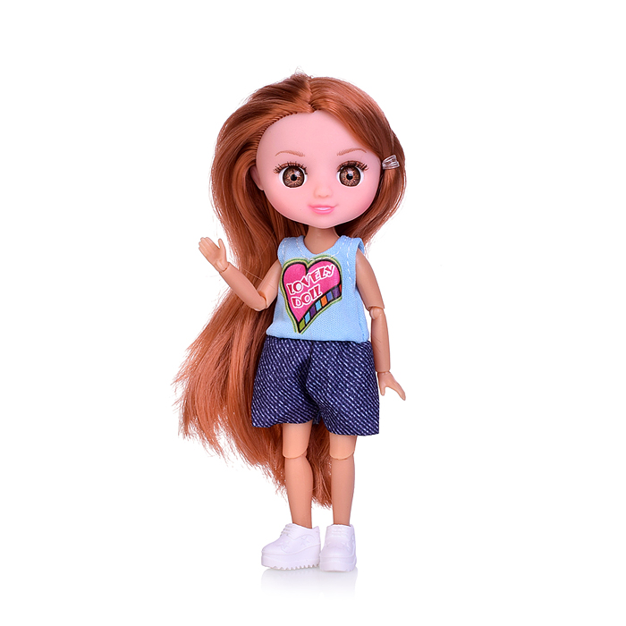 Кукла RR014 "Ника" с аксессуарами, в коробке