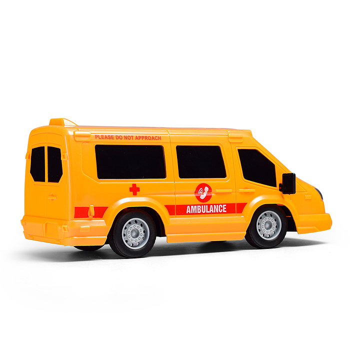 Машина 998-60Y "Ambulance" р/у, 27 MHz, в коробке