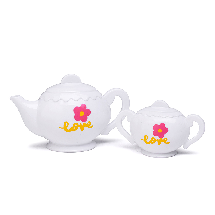 Набор посуды LY-4047 "Цветочек" в пакете