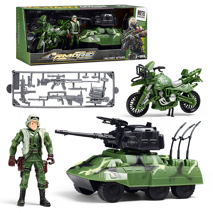 Набор военного 7-4 "Армия защиты" в коробке Набор военного 7-4 "Армия защиты" в коробке