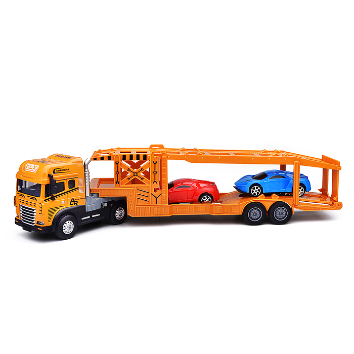 Машина 413095 "ТрансПорт Плюс" 1:24, металл., в коробке