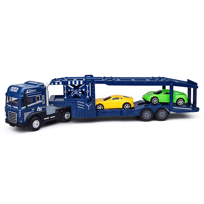 Машина 413095 "ТрансПорт Плюс" 1:24, металл., в коробке