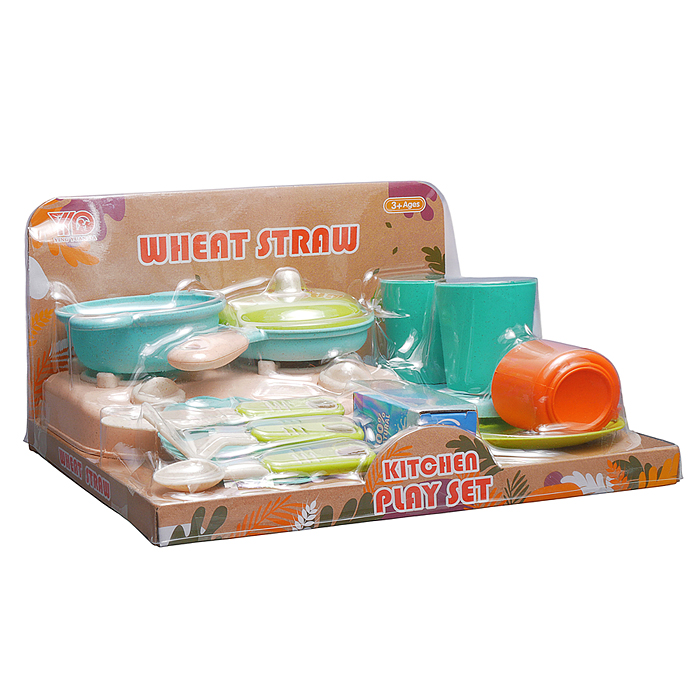 Набор посуды YY-186 "Играем и готовим" под колпаком