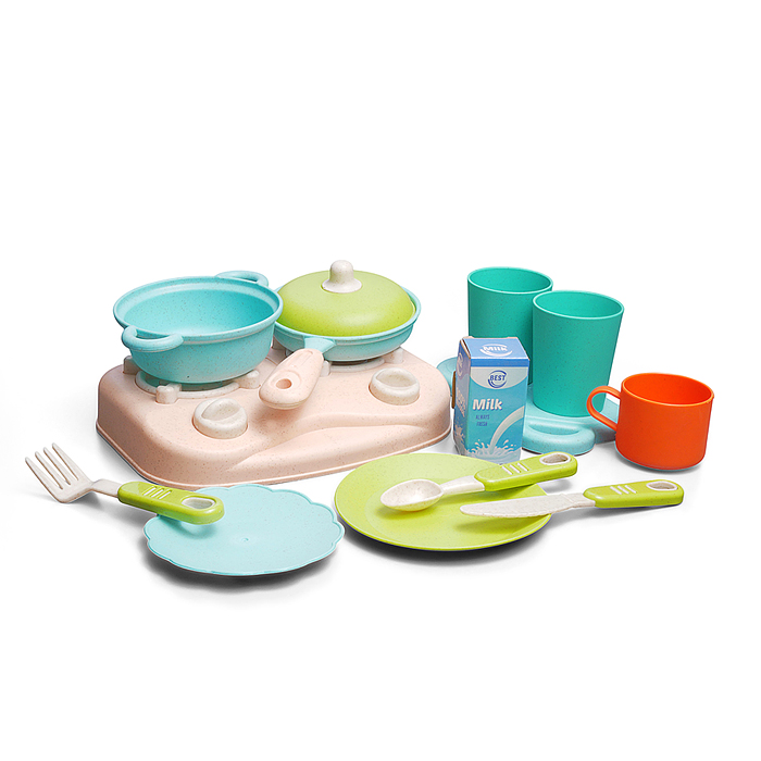 Набор посуды YY-186 "Играем и готовим" под колпаком