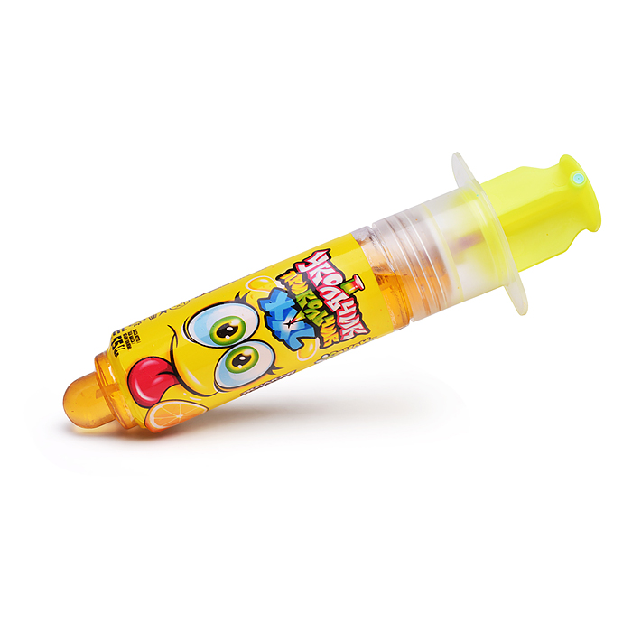 Жидкая конфета "Укольчик-Прикольчик XXL" ассорти 55гр*20шт