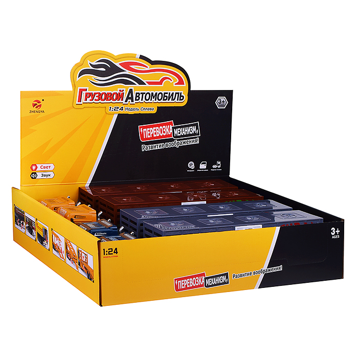 Машина 413100 "АвтоТранс" 1:24, металл., в коробке