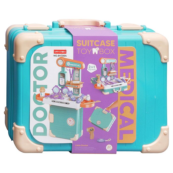 Набор доктор 8HT08A "Добрый врач" в чемодане
