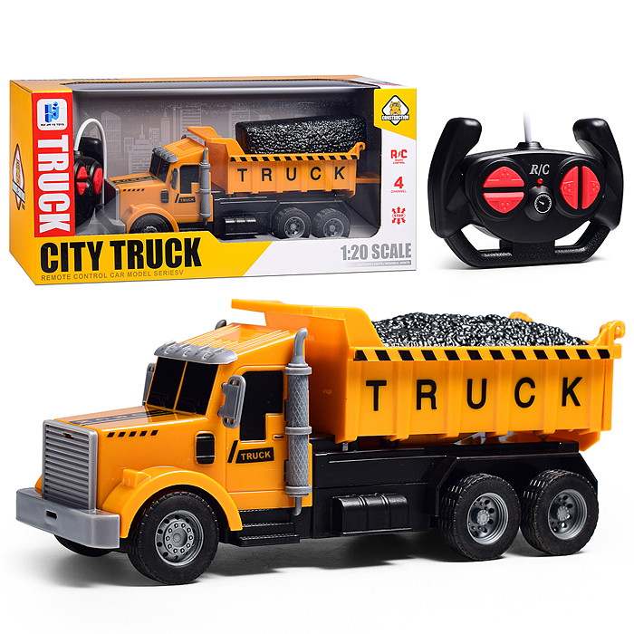 Машина 998-80Y "Самосвал" р/у, 27 MHz, в коробке Машина 998-80Y "Самосвал" р/у, 27 MHz, в коробке