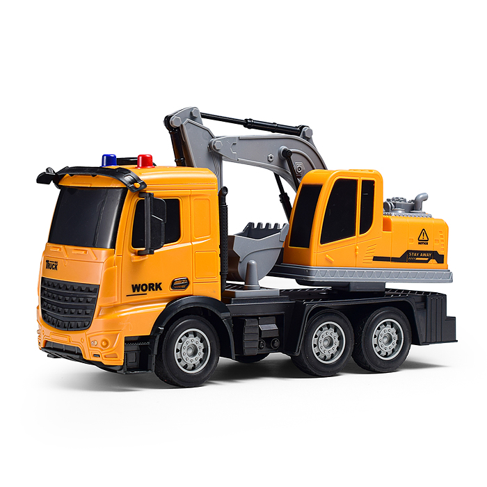 Машина 998-75Y "Стройка" р/у, 27 MHz, в коробке