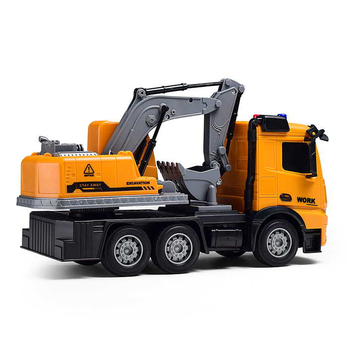 Машина 998-75Y "Стройка" р/у, 27 MHz, в коробке