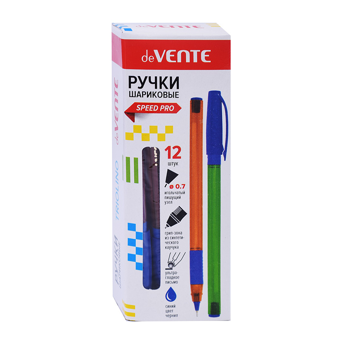 Ручка шариковая "Triolino Neon" серия Speed Pro, d=0,7 мм, ультра гладкое письмо, чернила н