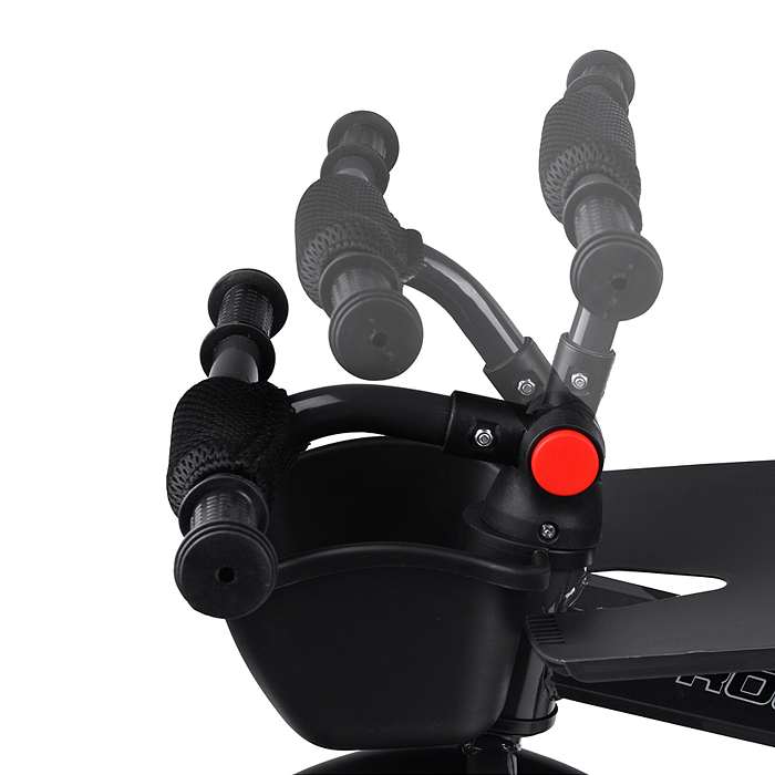 Велосипед MLX-510-BK 3-х колесный, черный