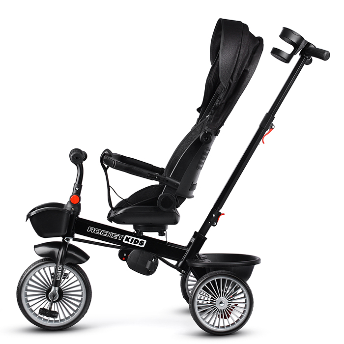 Велосипед MLX-510-BK 3-х колесный, черный