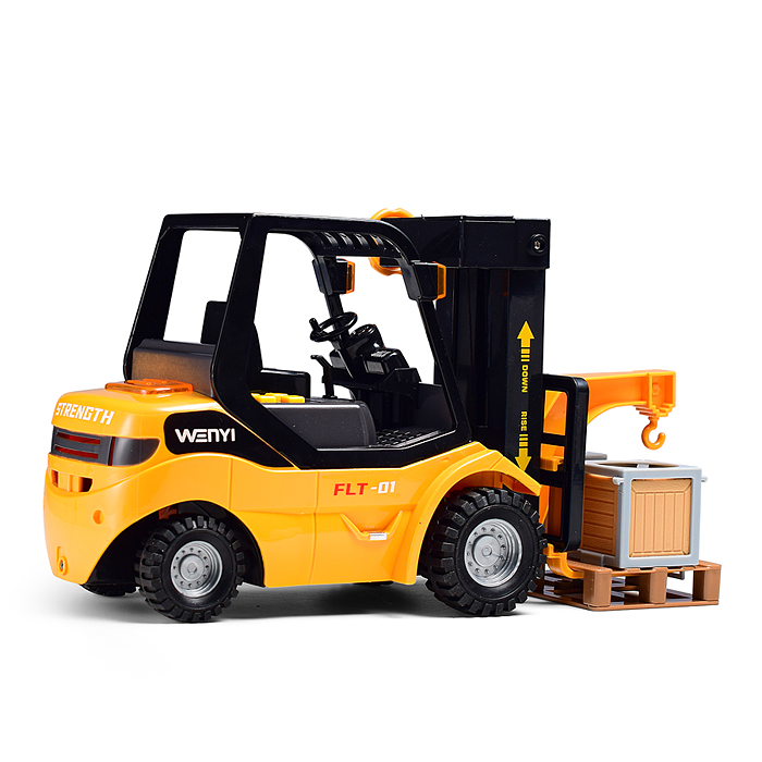 Погрузчик WY371A "Вилочный" 1:14 (свет. Звук) в коробке